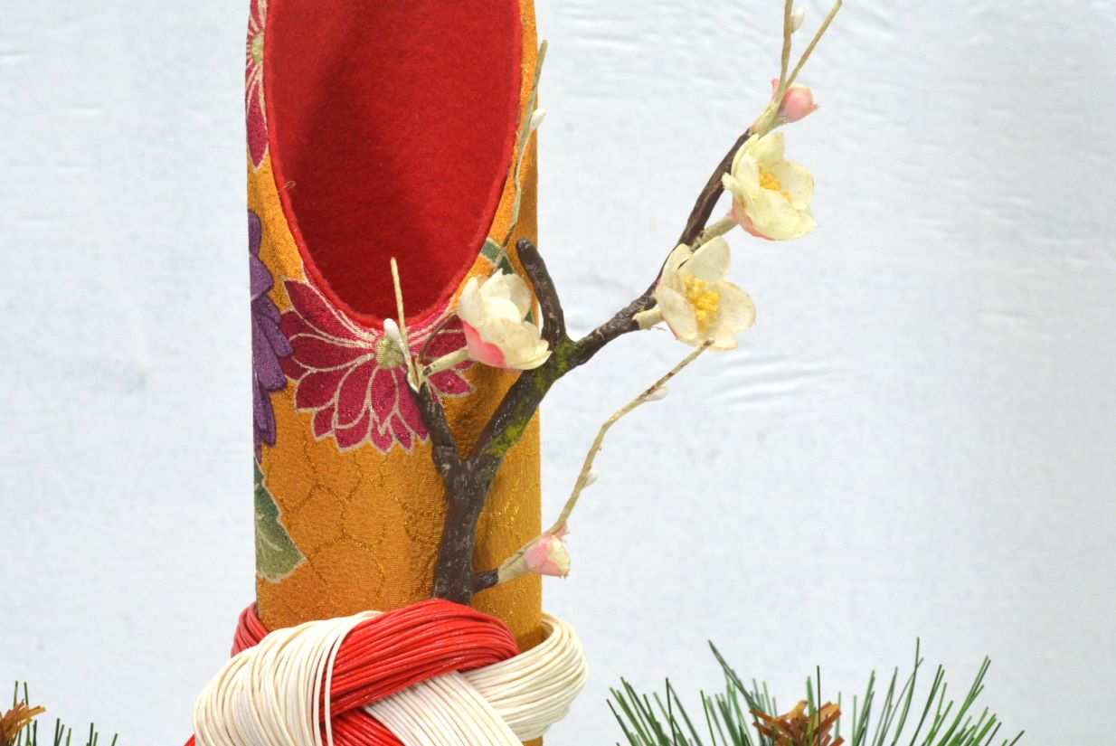 ちりめん門松(1点物)