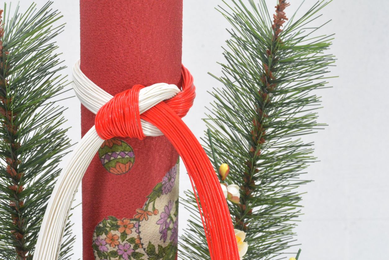 ちりめん門松(1点物)