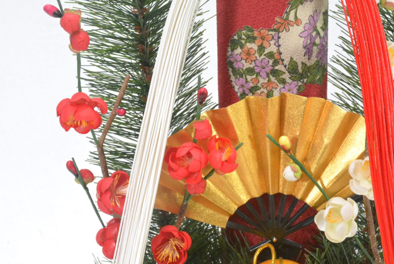 ちりめん門松(1点物)