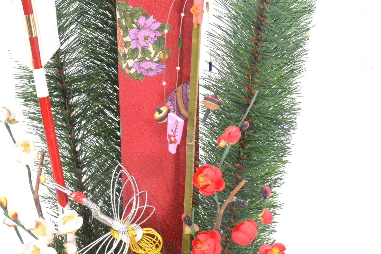 ちりめん門松(1点物)