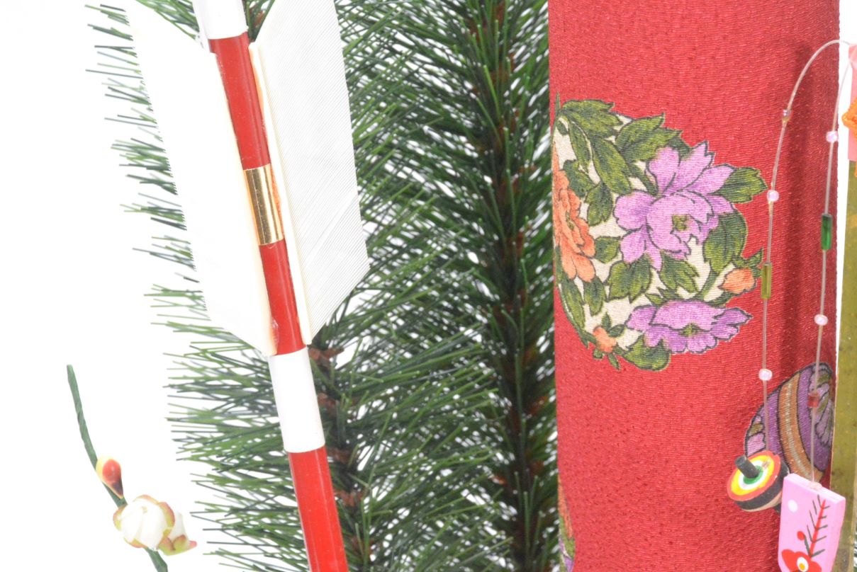 ちりめん門松(1点物)