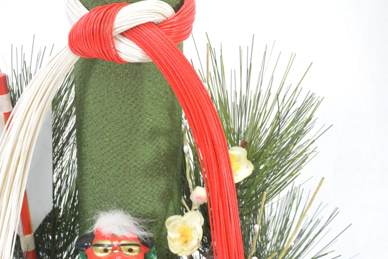 ちりめん門松(1点物)