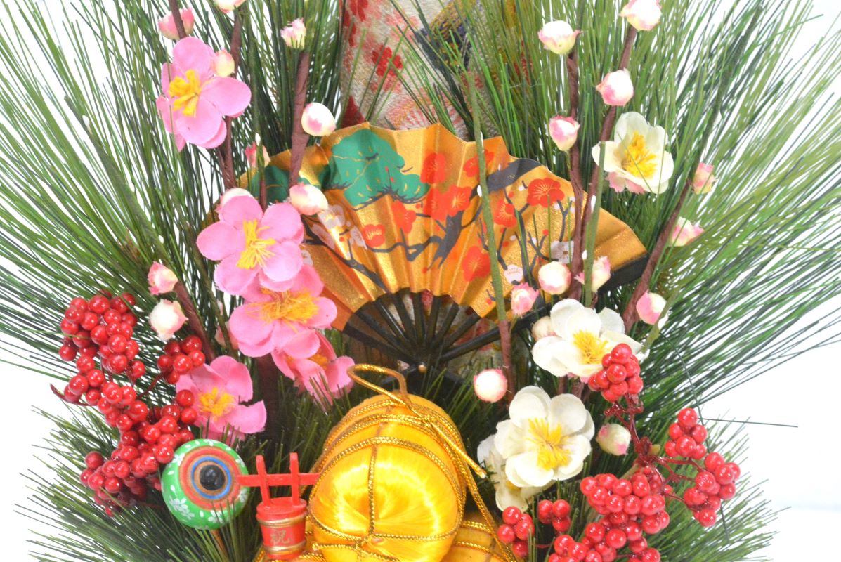 ちりめん門松(1点物)