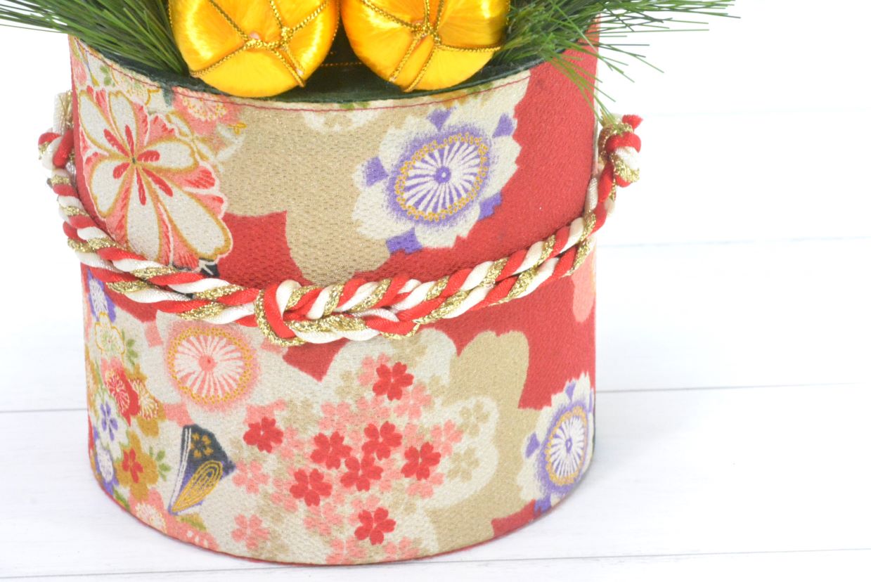 ちりめん門松(1点物)