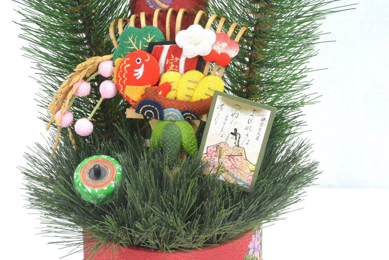 ちりめん門松(1点物)