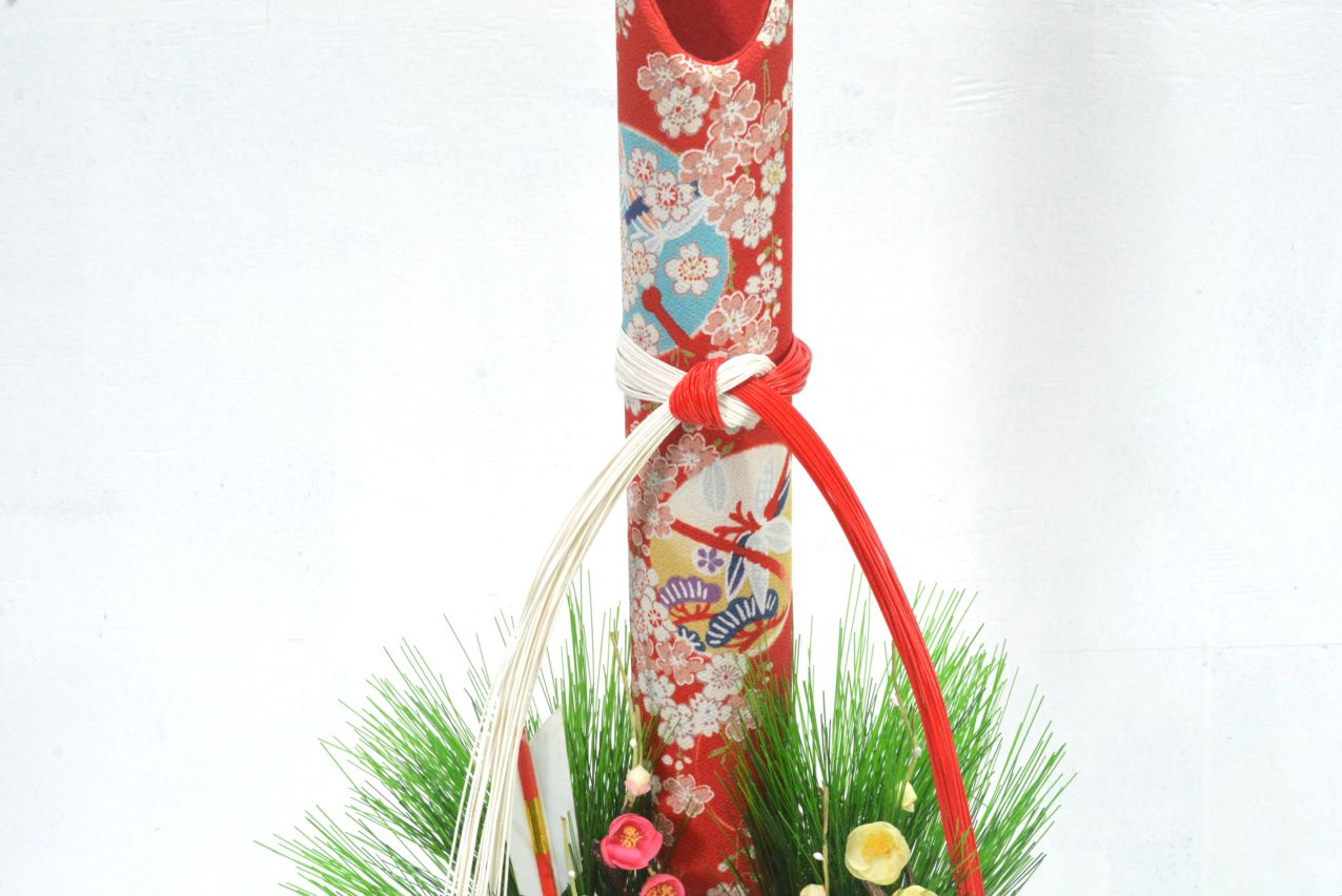 ちりめん門松(1点物)