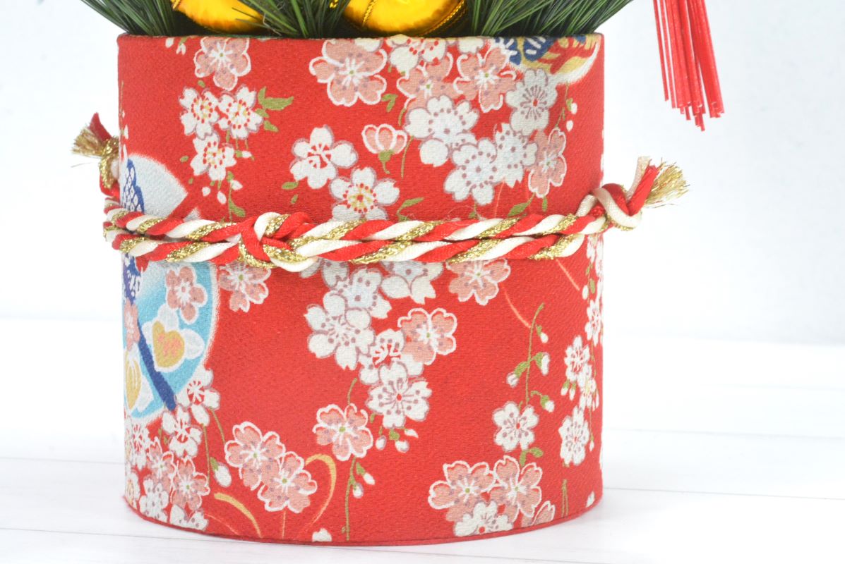 ちりめん門松(1点物)