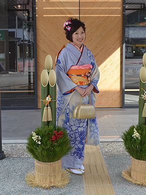 ハイブリッド門松 130cm 1対（2本セット）