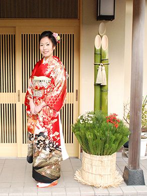 生門松180cm 1対（2本セット）