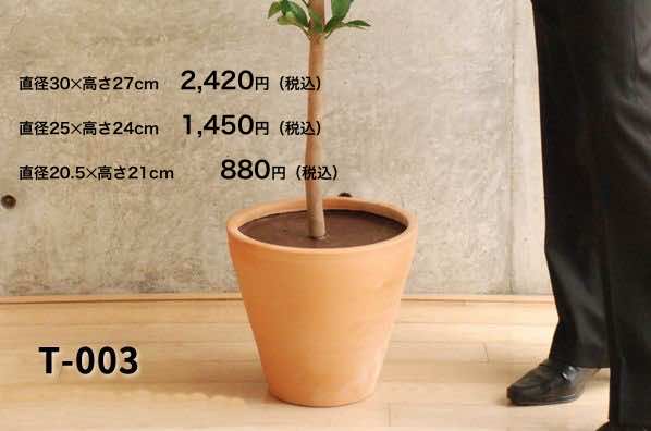 陶器鉢 T-003