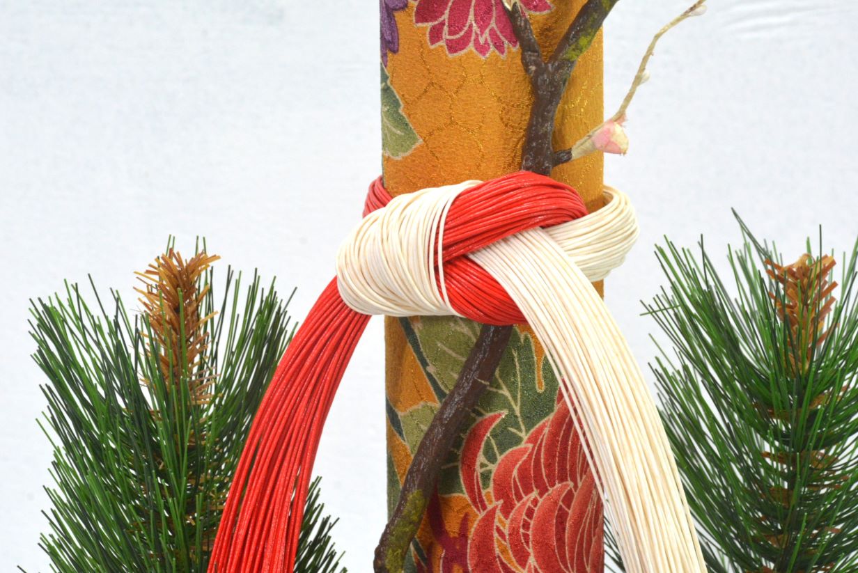 ちりめん門松(1点物)