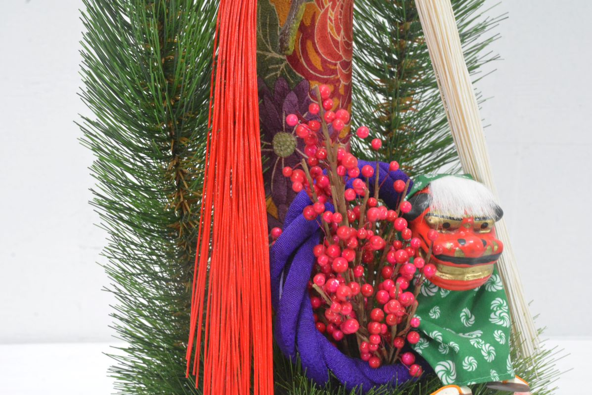 ちりめん門松(1点物)