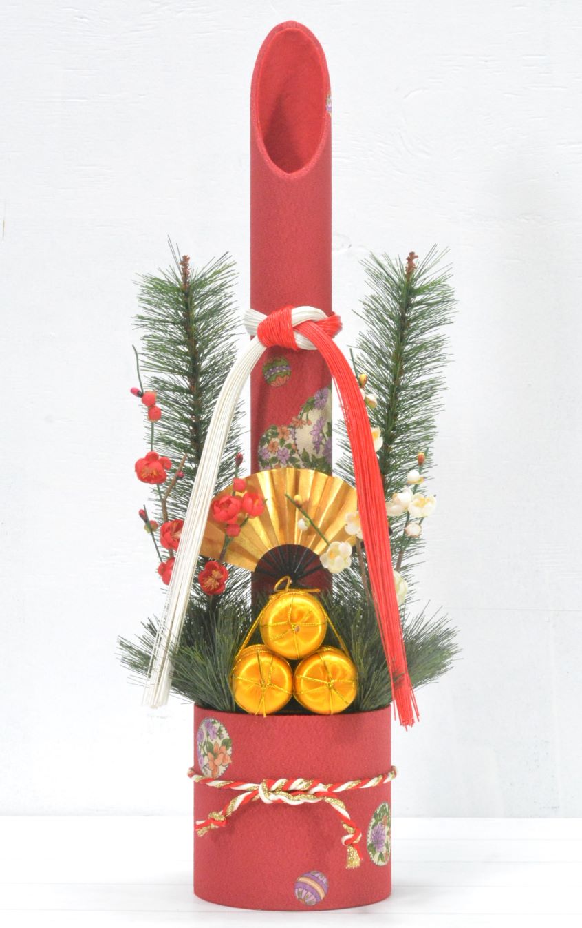 ちりめん門松(1点物)