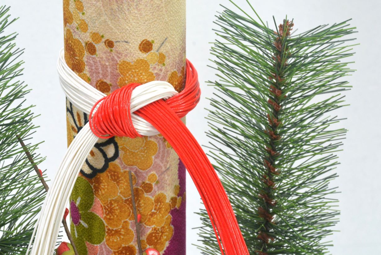 ちりめん門松(1点物)