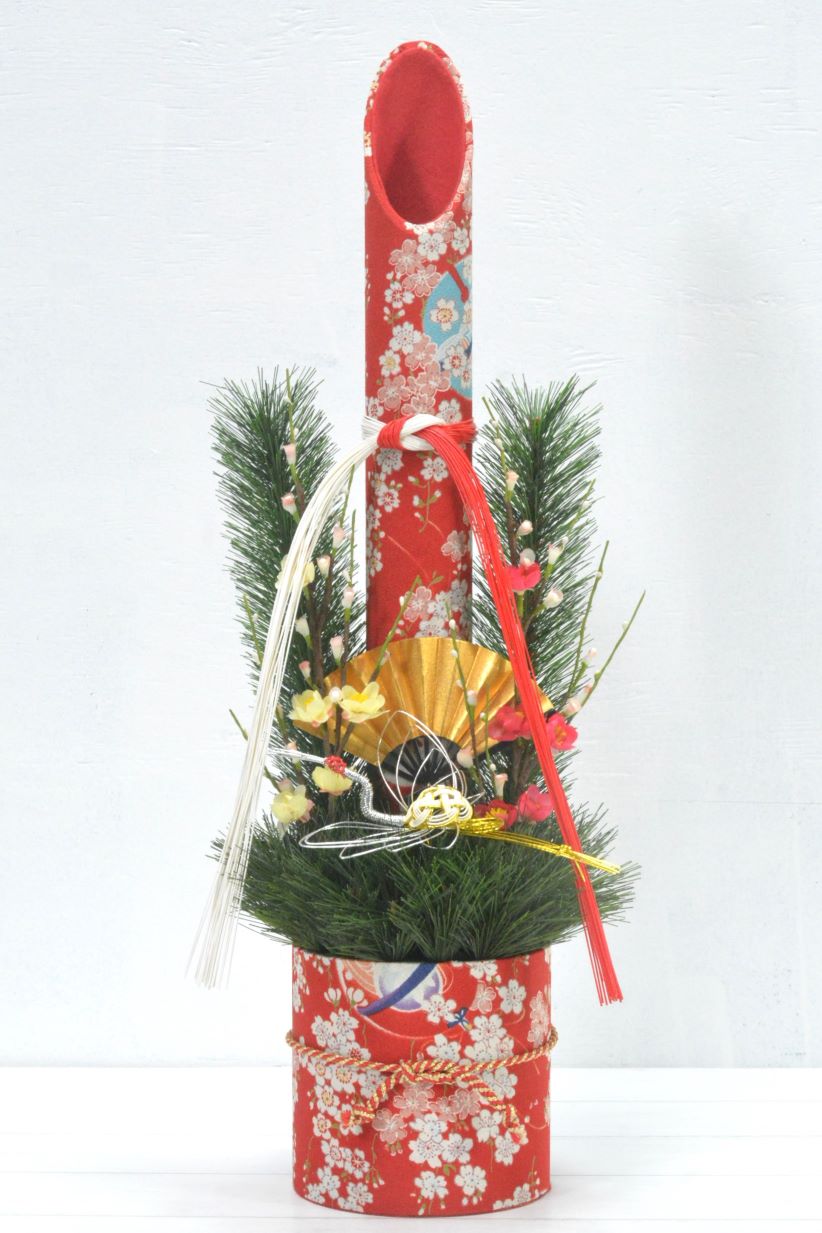 ちりめん門松(1点物)