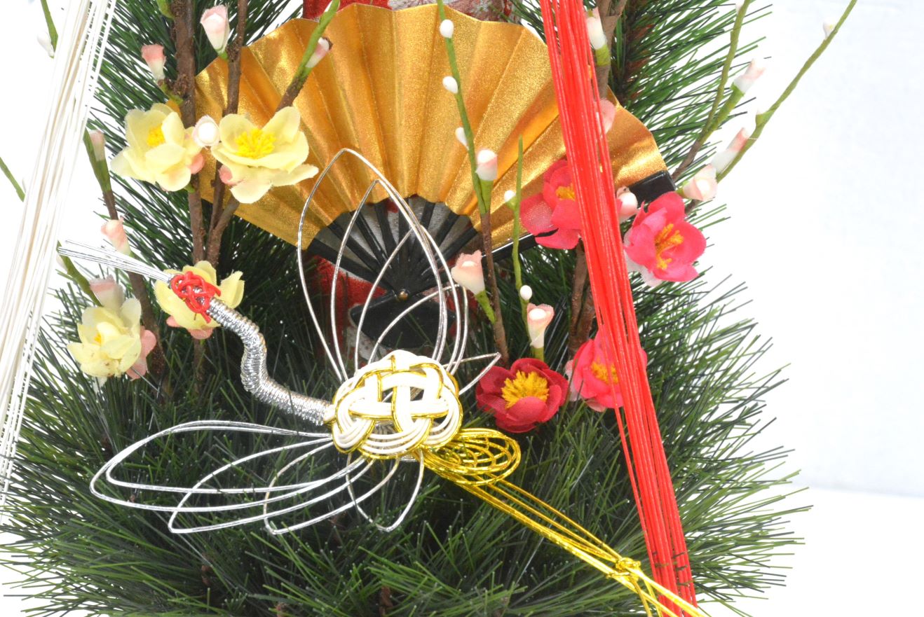 ちりめん門松(1点物)