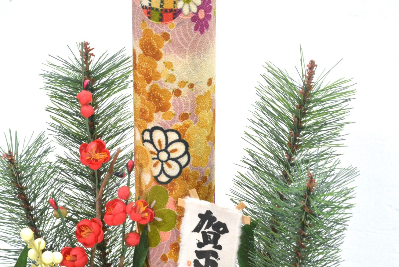 ちりめん門松(1点物)