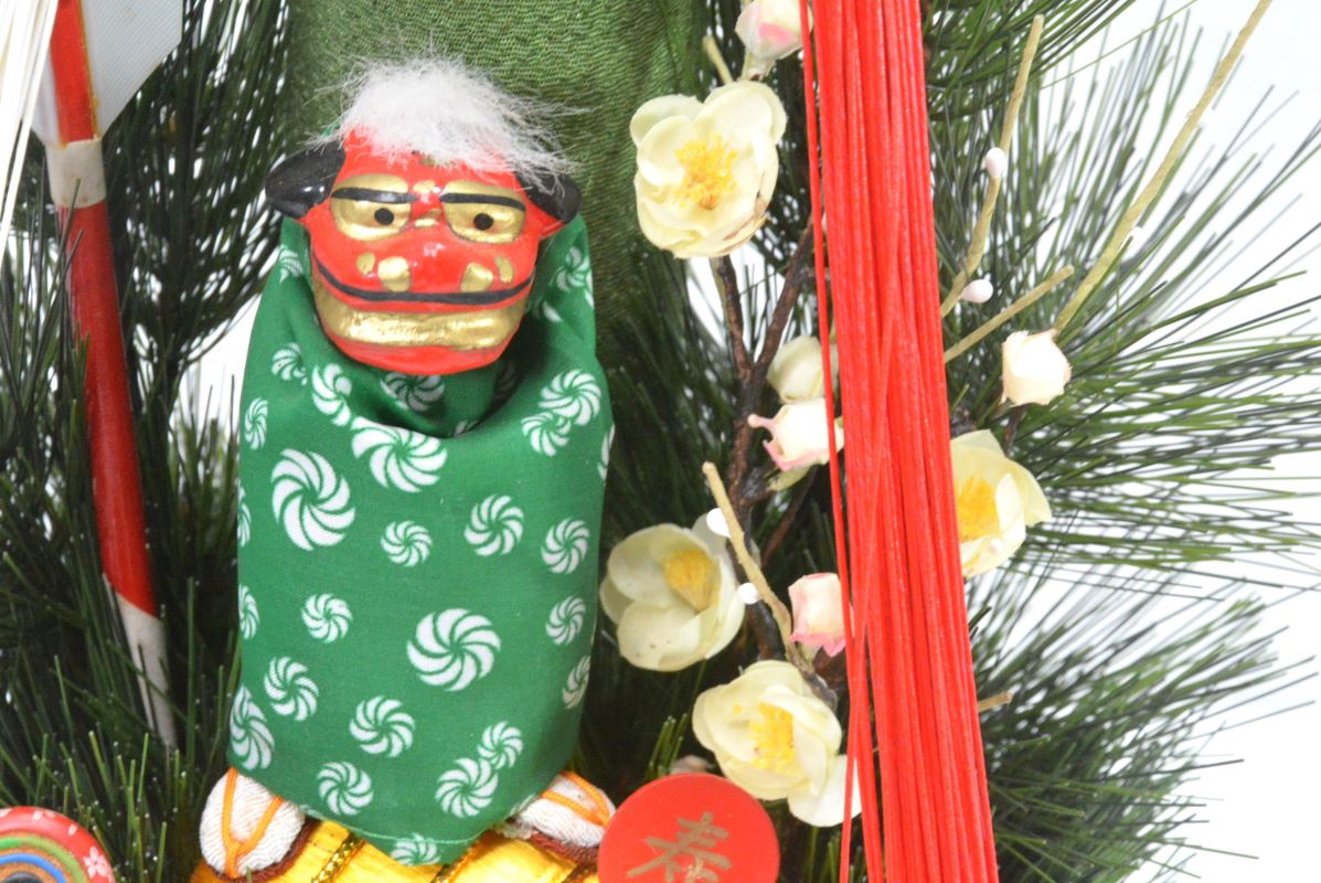 ちりめん門松(1点物)