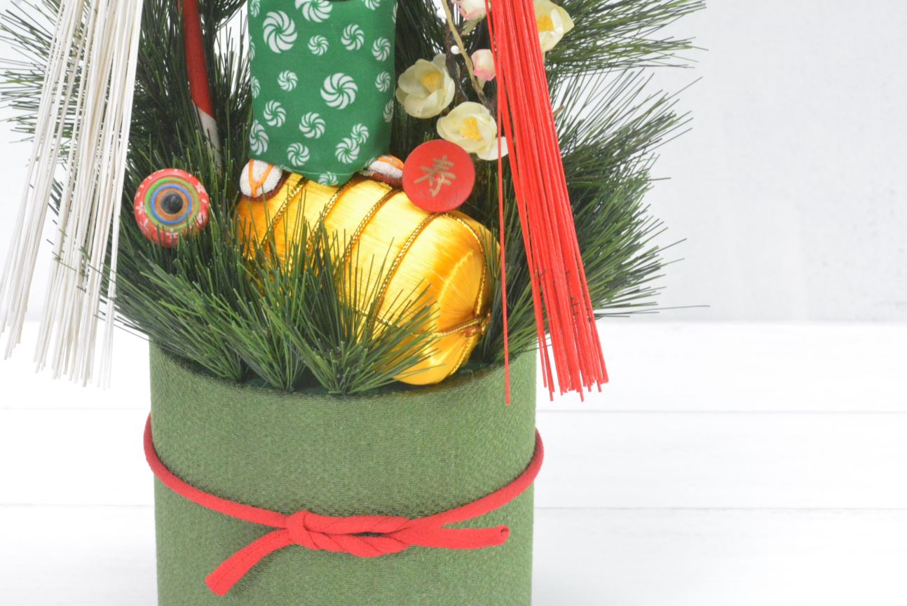 ちりめん門松(1点物)