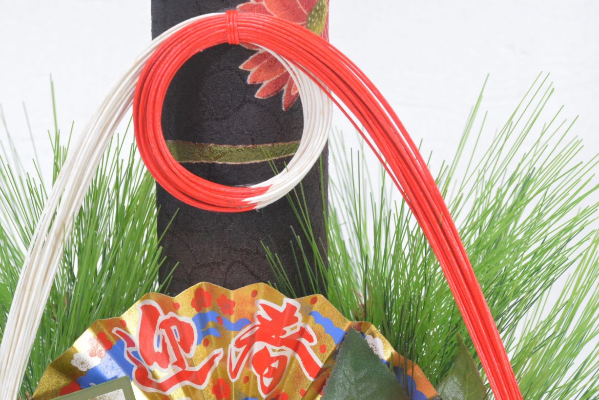 ちりめん門松(1点物)