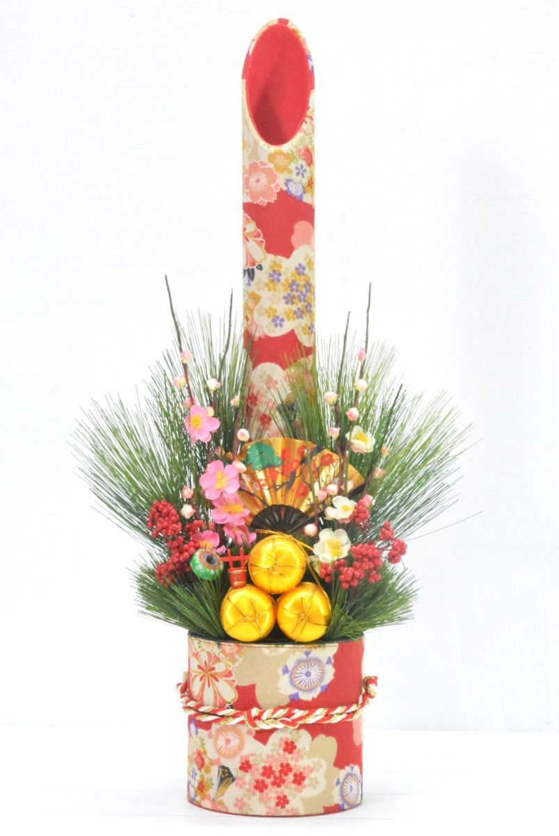 ちりめん門松(1点物)