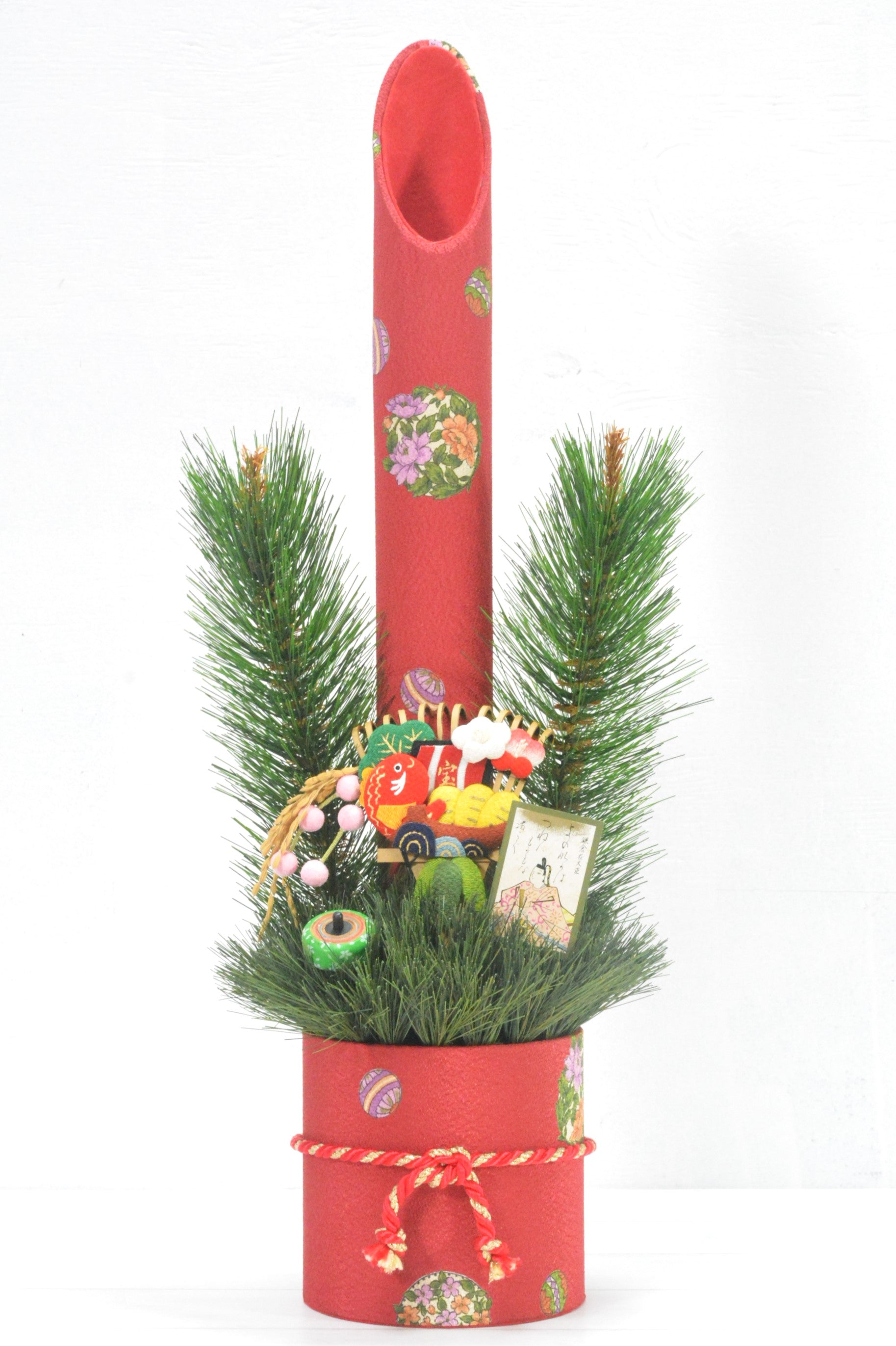 ちりめん門松(1点物)