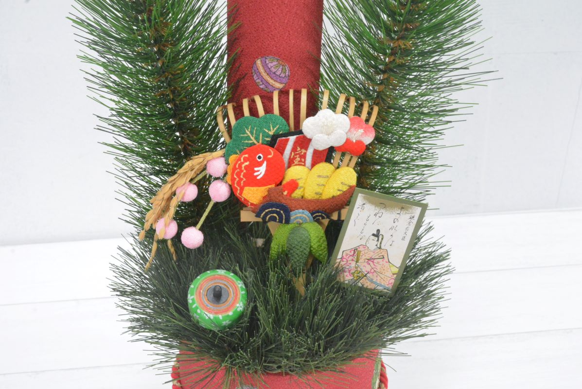 ちりめん門松(1点物)